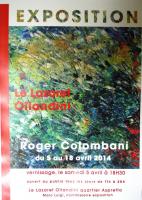 Expositions Le Lazaret Ollandini - du 5 au 18 avril 2014 roger louis colombani Peintre